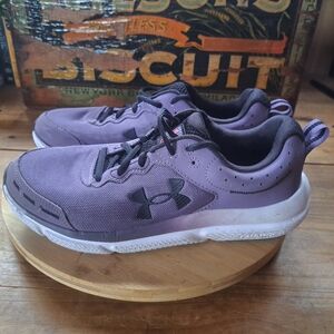 Under Armour Charged Assert 10 Women's Running Shoes Purple Size 10 3026179-500